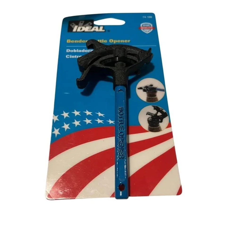 NEW Ideal 74-100 Conduit Bender Bottle Opener - Discontinued Collectible Tool